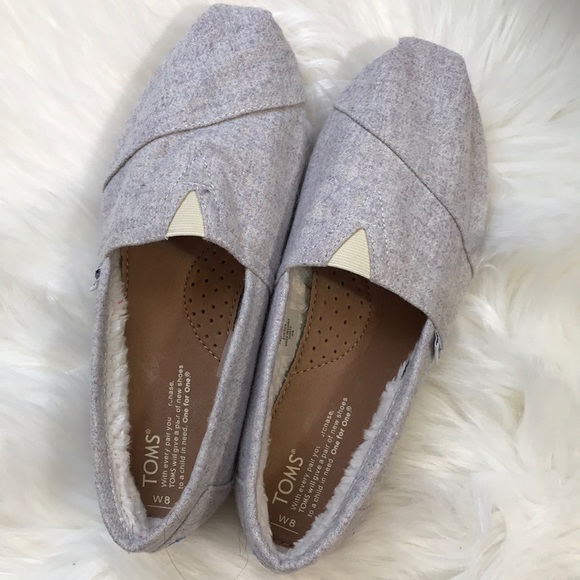 wool lined toms